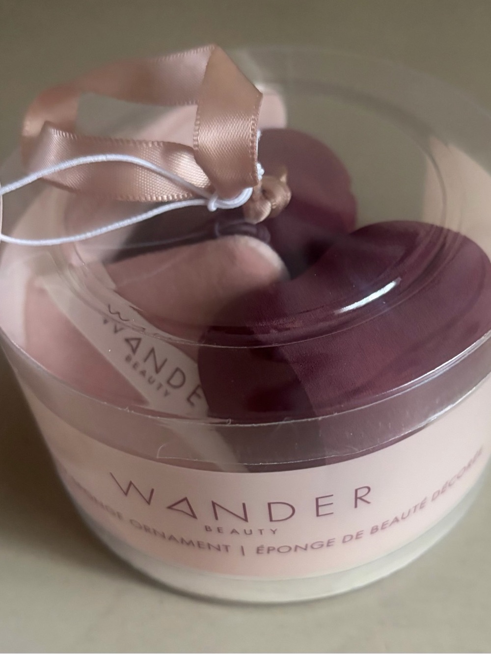 Wander Beauty "Beauty Sponge Ornament" set